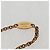 COLLANA SUPER PIATTA IN METALLO ORO LOUIS VUITTON LVxTM 2 M02499 LV Auth 127723SM - vista 16