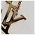 COLLANA SUPER PIATTA IN METALLO ORO LOUIS VUITTON LVxTM 2 M02499 LV Auth 127723SM - vista 5