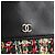 CHANEL Clutch in tweed Nero Argento CC Auth 127554SAM - vista 18