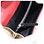 CHANEL Borsa a Spalla Matelassé in Pelle di Agnello Rossa Argento CC Auth 127167SAM Rosso - vista 10