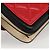 CHANEL Borsa a Spalla Matelassé in Pelle di Agnello Rossa Argento CC Auth 127167SAM Rosso - vista 16
