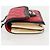 CHANEL Borsa a Spalla Matelassé in Pelle di Agnello Rossa Argento CC Auth 127167SAM Rosso - vista 3