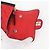 CHANEL Borsa a Spalla Matelassé in Pelle di Agnello Rossa Argento CC Auth 127167SAM Rosso - vista 9