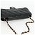 CHANEL Borsa a Spalla Matelassé in Pelle Caviar Nera CC Auth 127322SAM Nero - vista 6