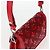 LOUIS VUITTON Mini Borsa a Spalla Dauphine in Pizzo Monogramma Rossa M20359 Auth 127494SM Rosso - vista 6