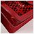 LOUIS VUITTON Mini Borsa a Spalla Dauphine in Pizzo Monogramma Rossa M20359 Auth 127494SM Rosso - vista 8