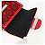 LOUIS VUITTON Mini Borsa a Spalla Dauphine in Pizzo Monogramma Rossa M20359 Auth 127494SM Rosso - vista 9