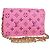 LOUIS VUITTON Pochette Coussin Monogram Borsa a Spalla Rosa M80745 LV Auth 126599SAM