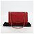 CHANEL Borsa a Spalla in Pelle di Agnello con Catena V Stitch Rossa Oro CC Auth 126605SM - vista 12