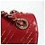CHANEL Borsa a Spalla in Pelle di Agnello con Catena V Stitch Rossa Oro CC Auth 126605SM - vista 19