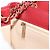CHANEL Borsa a Spalla in Pelle di Agnello con Catena V Stitch Rossa Oro CC Auth 126605SM - vista 24