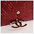 CHANEL Borsa a Spalla in Pelle di Agnello con Catena V Stitch Rossa Oro CC Auth 126605SM - vista 8