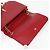 CHANEL Borsa a Spalla in Pelle di Agnello con Catena V Stitch Rossa Oro CC Auth 126605SM - vista 9