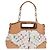 LOUIS VUITTON Borsa a Mano Multicolore Judy MM 2Way Bianca M40255 Auth 130193SAV Bianco