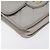 CHANEL Borsa a Spalla Matelassé con Catena in Pelle di Agnello Grigia Oro CC Auth 128807SAM Marrone D'oro - vista 15