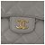 CHANEL Borsa a Spalla Matelassé con Catena in Pelle di Agnello Grigia Oro CC Auth 128807SAM Marrone D'oro - vista 18