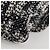 Borsa a Spalla CHANEL Catena Tweed Nero Argento CC Auth 131083SM - vista 19
