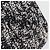 Borsa a Spalla CHANEL Catena Tweed Nero Argento CC Auth 131083SM - vista 20