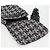 Borsa a Spalla CHANEL Catena Tweed Nero Argento CC Auth 131083SM - vista 21