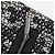 Borsa a Spalla CHANEL Catena Tweed Nero Argento CC Auth 131083SM - vista 22