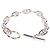 Hermès Bracciale Chaine d'Ancre GM HERMES Ag925 15 Link Argento Auth 131509SM