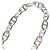 Hermès Bracciale Chaine d'Ancre GM HERMES Ag925 15 Link Argento Auth 131509SM - vista 4