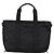 Bolsa de mão VERSACE em nylon 2 vias preta e dourada Auth 118725V Preto Dourado - vista 2