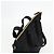 Bolsa de mão VERSACE em nylon 2 vias preta e dourada Auth 118725V Preto Dourado - vista 6