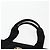 Bolsa de mão VERSACE em nylon 2 vias preta e dourada Auth 118725V Preto Dourado - vista 8