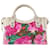 BALENCIAGA Giant City Bag Leather Nylon 2way White Silver 173084 Auth 162774V Silvery  - view 2