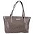 GUCCI GG Implementation Tote Bag PVC Silber Rosa Grau 211138 Auth ki6125
