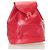 LOUIS VUITTON Zaino Epi Montsouris MM Rosso LV Auth am2389sSM