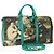 LOUIS VUITTON Collezione Masters MANET Keepall Bandouliere 50 M43344 Auth 44429SM Turchese Monogramma