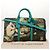 LOUIS VUITTON Collezione Masters MANET Keepall Bandouliere 50 M43344 Auth 44429SM Turchese Monogramma - vista 12