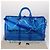 LOUIS VUITTON Borsa Keepall Bandoulière 50 in Vinile Monogram Blu M53272 Auth 46351SM - vista 12