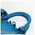 LOUIS VUITTON Monogram Mesh Keepall Triangle 50 Tasche Blau M45048 LV Auth 46405SAM Türkis - Ansicht 14