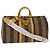 LOUIS VUITTON Borsa Keepall Bandoulière 50 Monogram Stripe M45967 LV Auth 47401SM Monogramma
