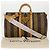 LOUIS VUITTON Borsa Keepall Bandoulière 50 Monogram Stripe M45967 LV Auth 47401SM Monogramma - vista 12