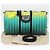 LOUIS VUITTON Keepall Bandouliere 50 Damier Stripe Gradation M59912 Auth 51138SM Verde - vista 12