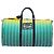 LOUIS VUITTON Keepall Bandouliere 50 Damier Stripe Gradation M59912 Auth 51138SM Verde - vista 13