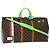 Collezione Capsule LOUIS VUITTON Borsa Keepall Bandoulière 55 M59661 Auth 53413SM Monogramma