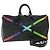 LOUIS VUITTON Taiga Rainbow Keepall Bandouliere 50 Borsa Boston M30345 Auth 55863SM Nero Multicolore