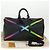LOUIS VUITTON Taiga Rainbow Keepall Bandouliere 50 Borsa Boston M30345 Auth 55863SM Nero Multicolore - vista 12