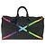 LOUIS VUITTON Taiga Rainbow Keepall Bandouliere 50 Borsa Boston M30345 Auth 55863SM Nero Multicolore - vista 13