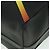 LOUIS VUITTON Taiga Rainbow Keepall Bandouliere 50 Borsa Boston M30345 Auth 55863SM Nero Multicolore - vista 17