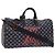 LOUIS VUITTON Borsa Keepall Bandoulière 50 Monogram Ink Blu Navy M43684 LV Auth 37879SM