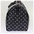 LOUIS VUITTON Borsa Keepall Bandoulière 50 Monogram Ink Blu Navy M43684 LV Auth 37879SM - vista 3