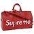 LOUIS VUITTON Epi Supreme Keepall Bandouliere 45 Tasche Rot M53419 LV Auth 69102SM