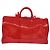 LOUIS VUITTON Borsa Keepall Bandoulière 50 Monogram Vinile Rossa M41416 Auth ec591SAM Rosso - vista 13