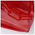 LOUIS VUITTON Borsa Keepall Bandoulière 50 Monogram Vinile Rossa M41416 Auth ec591SAM Rosso - vista 21